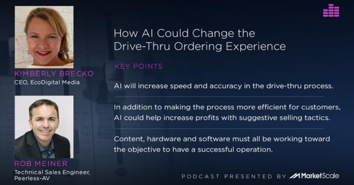 Podcast #2: How AI Could Change Drive-Thru Ordering Experience Forever